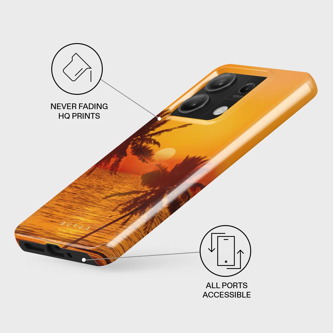 Golden Sky - Xiaomi Redmi Note 13 5G Case - Image 3