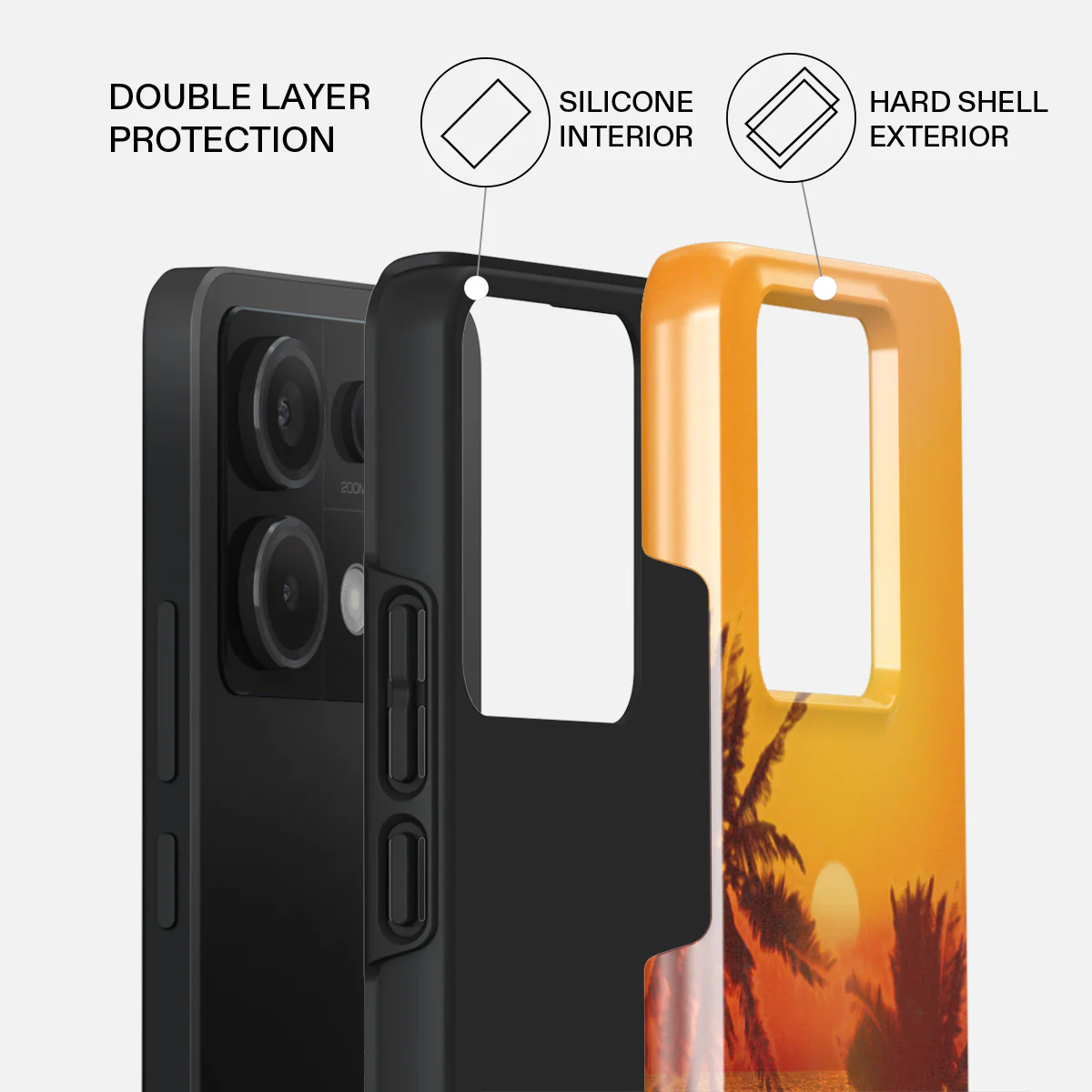 Golden Sky - Xiaomi Redmi Note 13 Pro 5G Case - Image 2