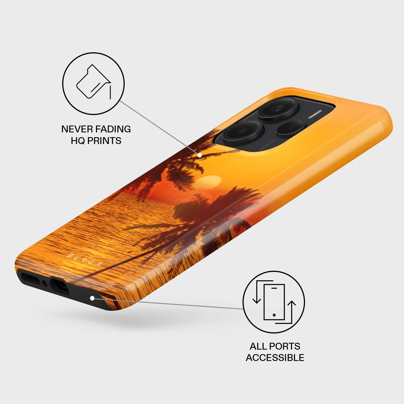Golden Sky - Xiaomi Redmi Note 14 5G Case - Image 3