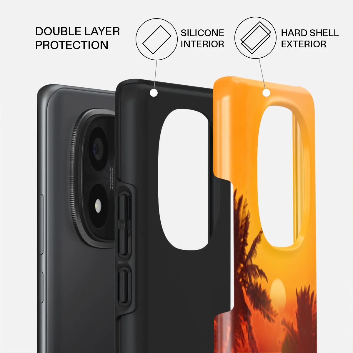 Golden Sky - Xiaomi Redmi Note 14 Pro 5G Case - Image 2
