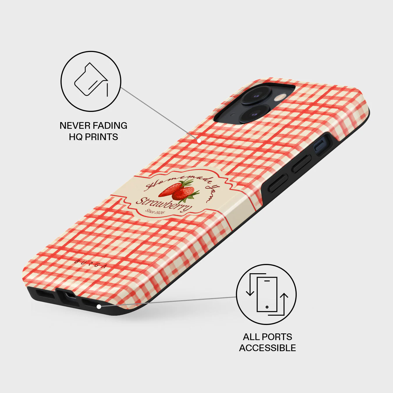 Grandma's Jam - iPhone 15 Plus Case - Image 3