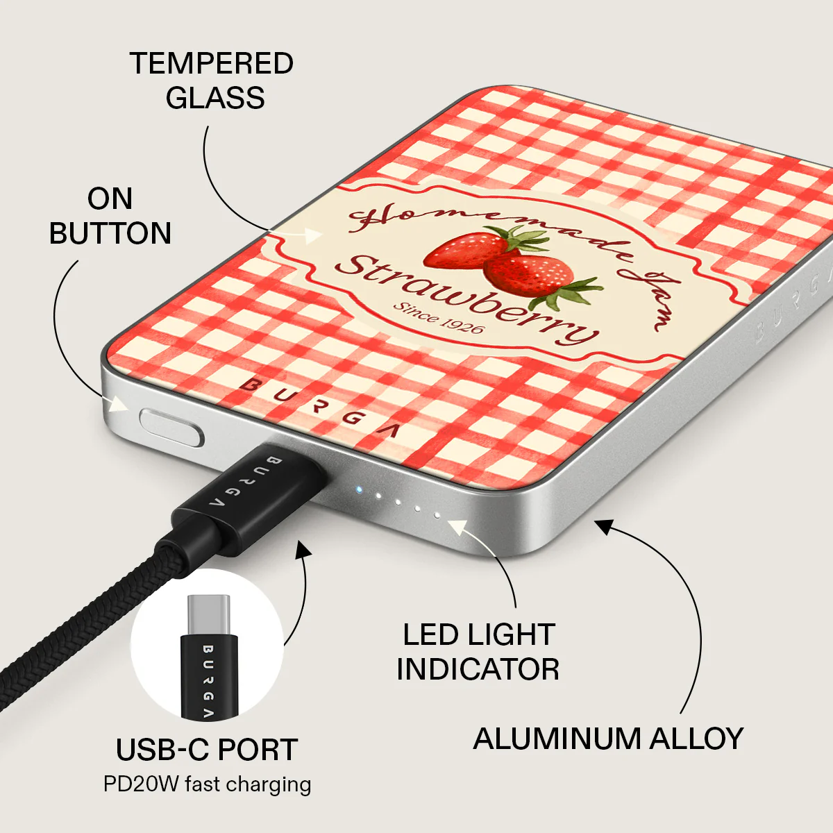 Grandma's Jam - Magnetic Power Bank - Image 15
