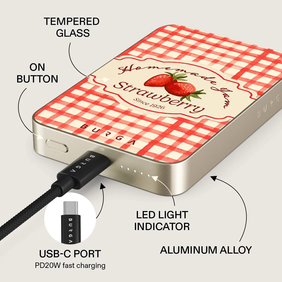Grandma's Jam - Magnetic Power Bank - Image 25