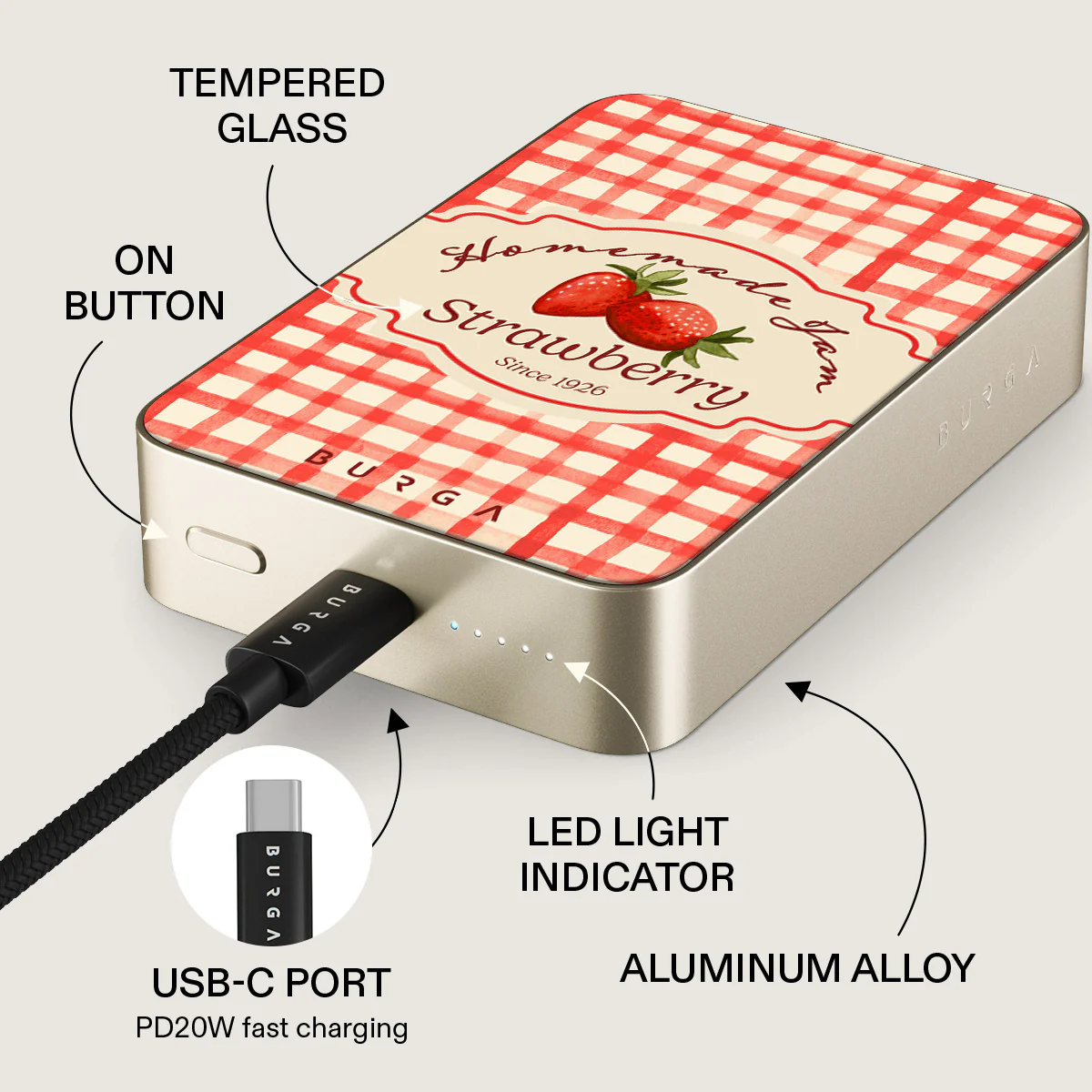 Grandma's Jam - Magnetic Power Bank - Image 40