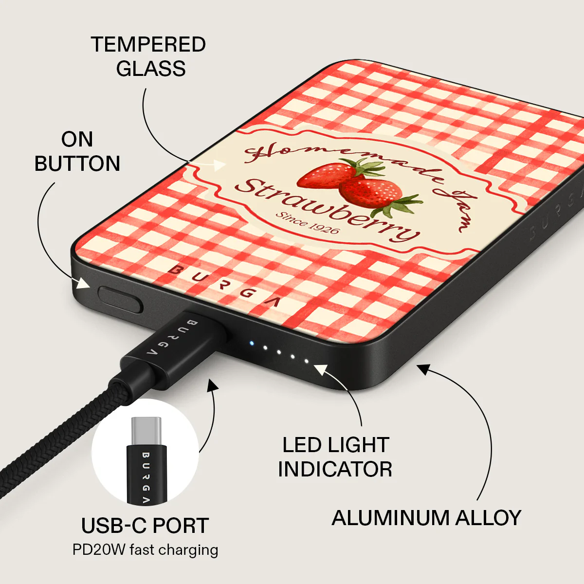 Grandma's Jam - Magnetic Power Bank - Image 5