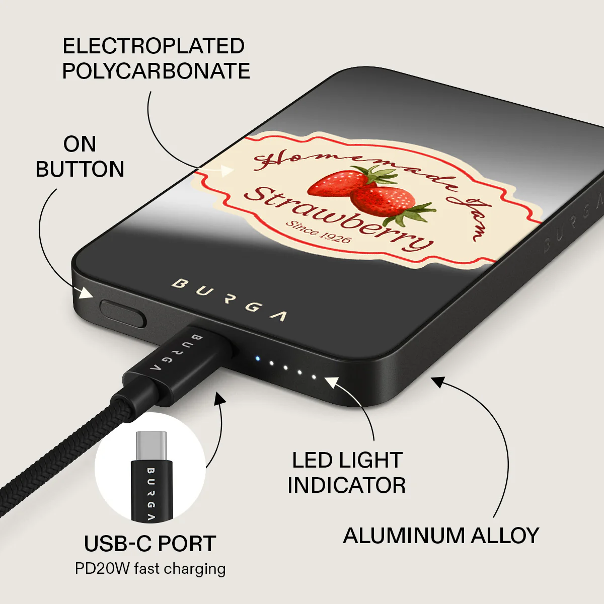 Grandma's Jam - Magnetic Power Bank - Image 50
