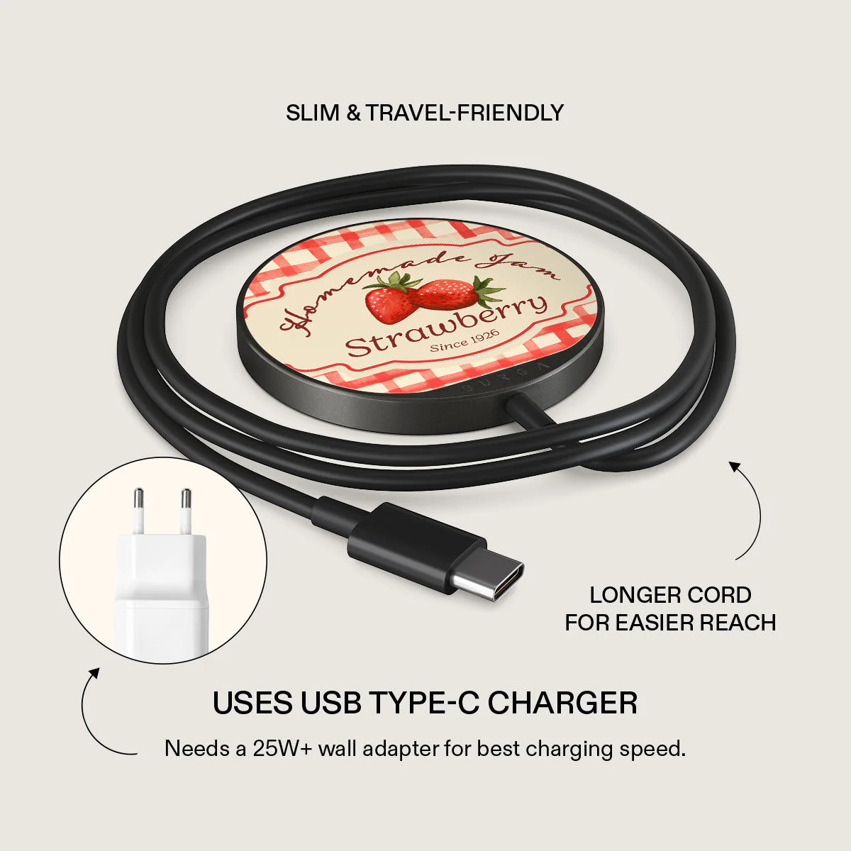 Grandma's Jam - Magnetic Wireless Charger - Image 6