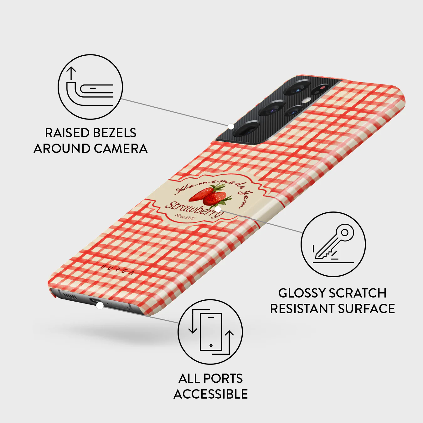 Grandma's Jam - Samsung Galaxy S21 Ultra Case - Image 3