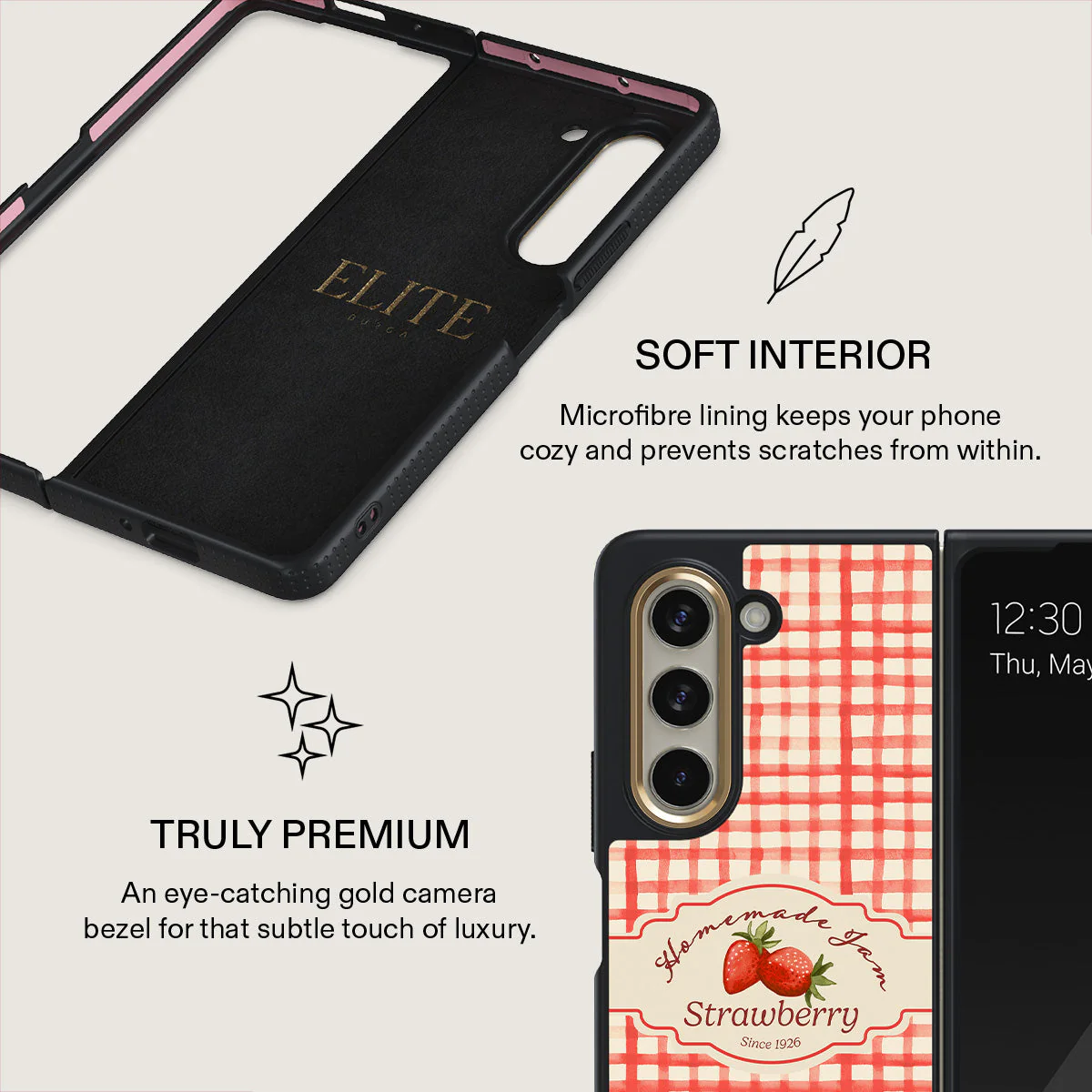 Grandma's Jam - Samsung Galaxy Z Fold 5 Case - Image 6