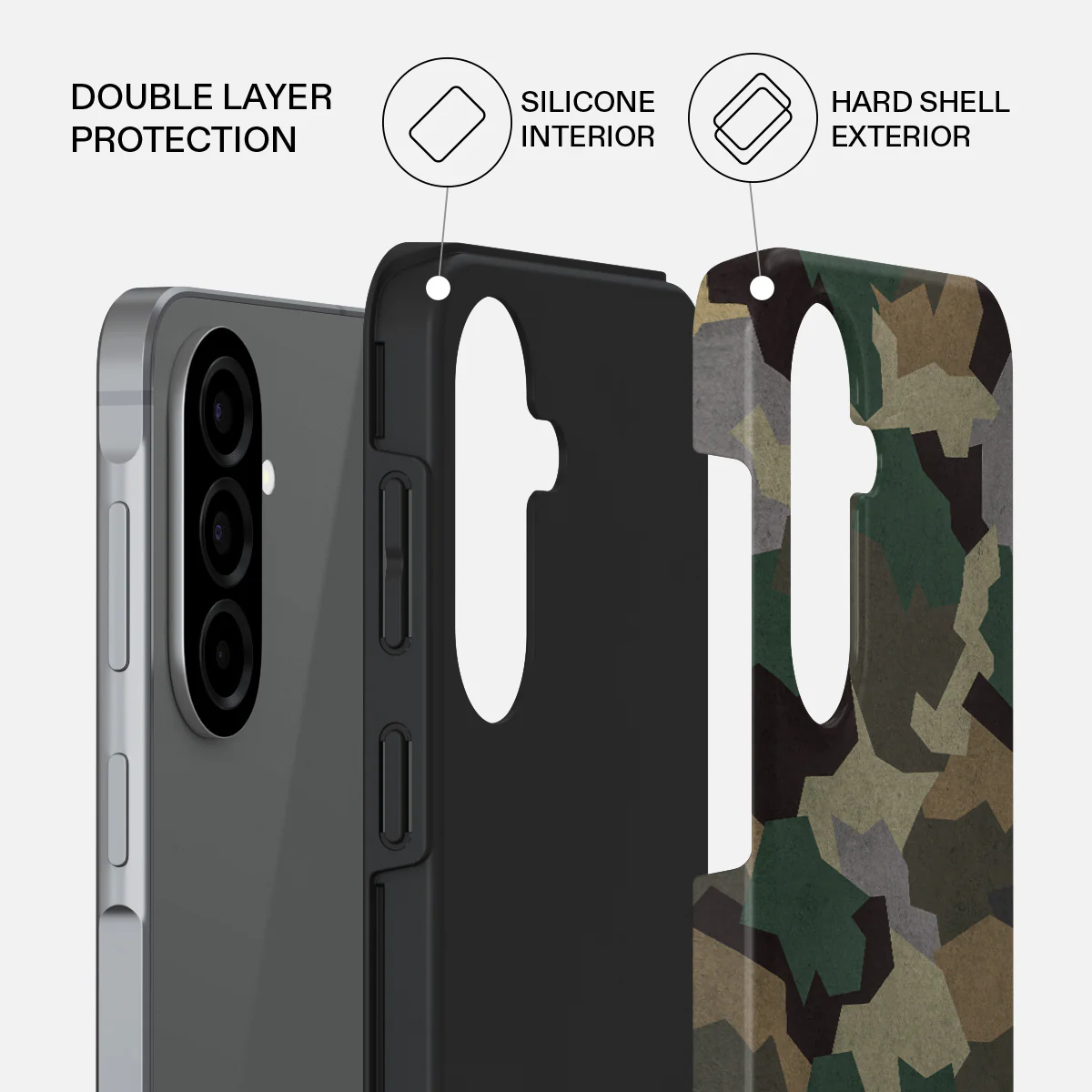 Tropical Green Camo - Samsung Galaxy A57 5G Case - Image 2