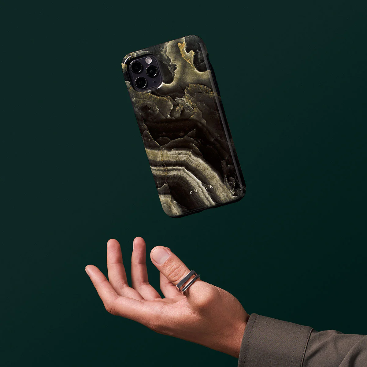 Misty Forest - Green Marble Samsung Galaxy S26 Ultra Case - Image 43