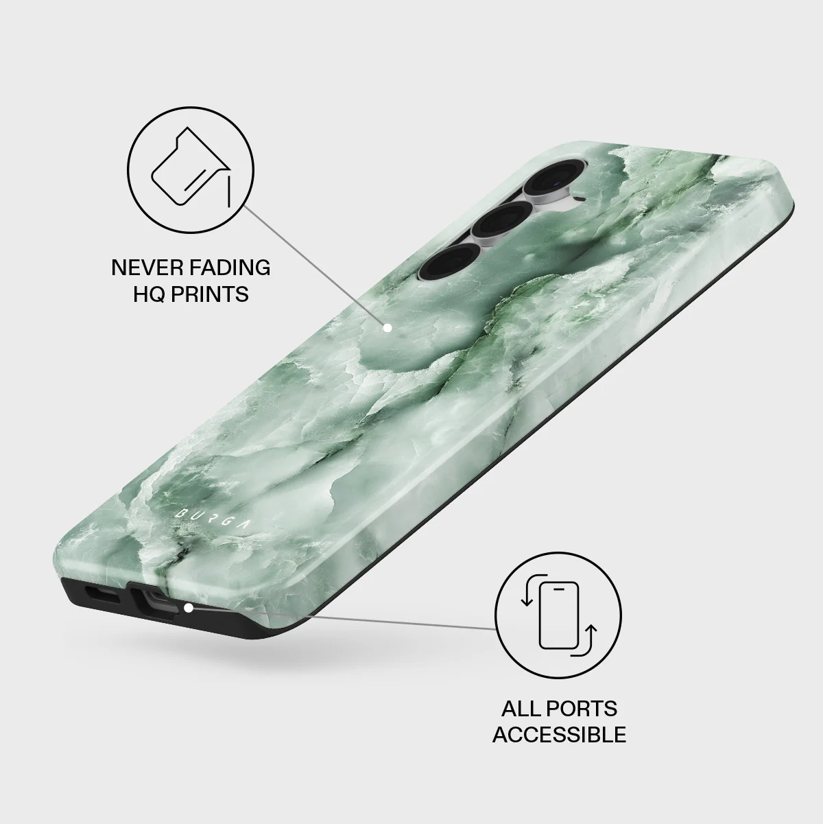 Pistachio Cheesecake - Green Samsung Galaxy S25 FE Case - Image 3