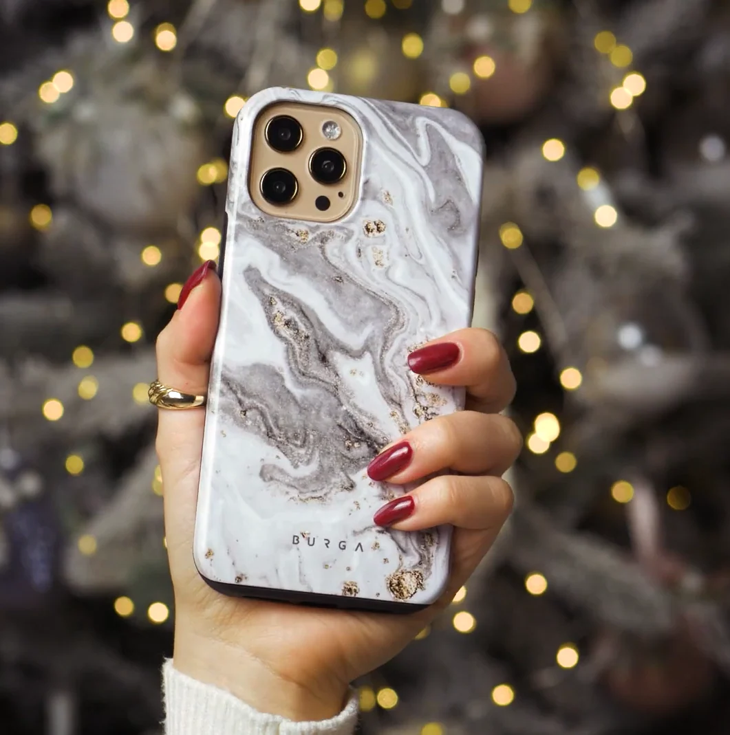 Snowstorm - Grey Marble Xiaomi 15T Case - Image 5