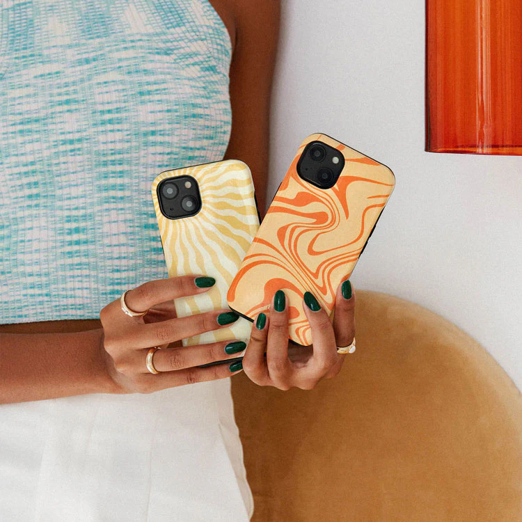 High Vibrations - Color Swirl Samsung Galaxy S25 FE Case - Image 8