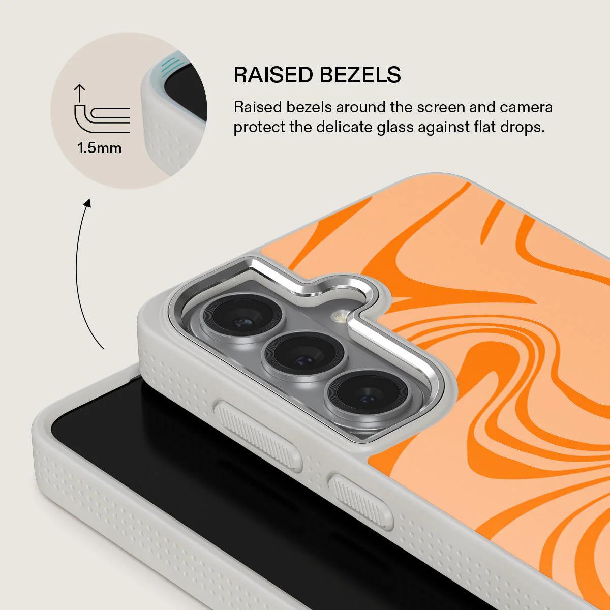 High Vibrations - Color Swirl Samsung Galaxy S26 Plus Case - Image 36