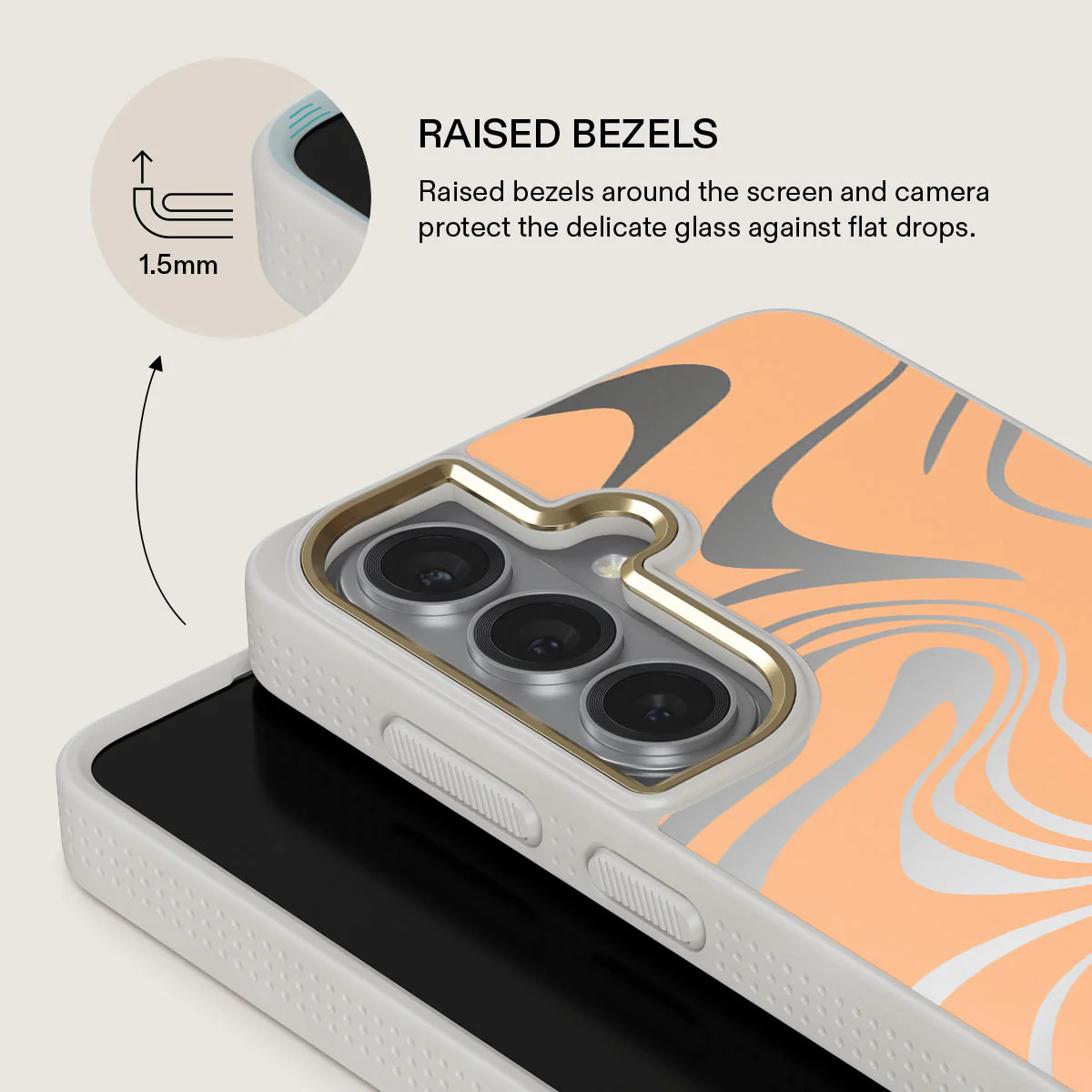 High Vibrations - Color Swirl Samsung Galaxy S26 Plus Case - Image 81