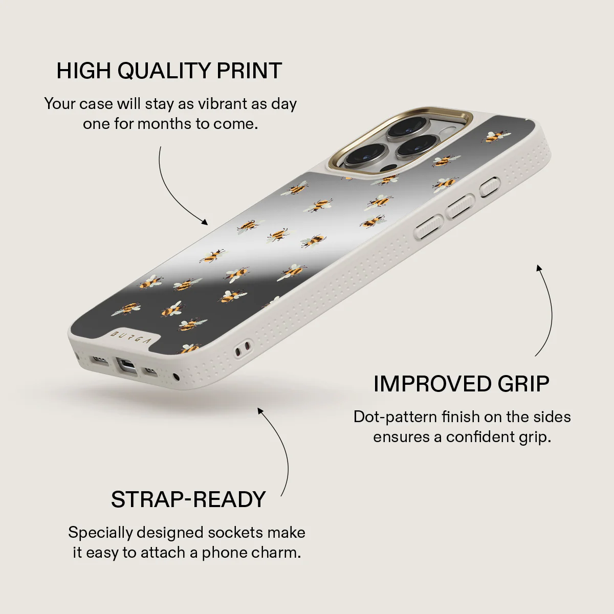 Honeycomb - iPhone 15 Pro Case - Image 60