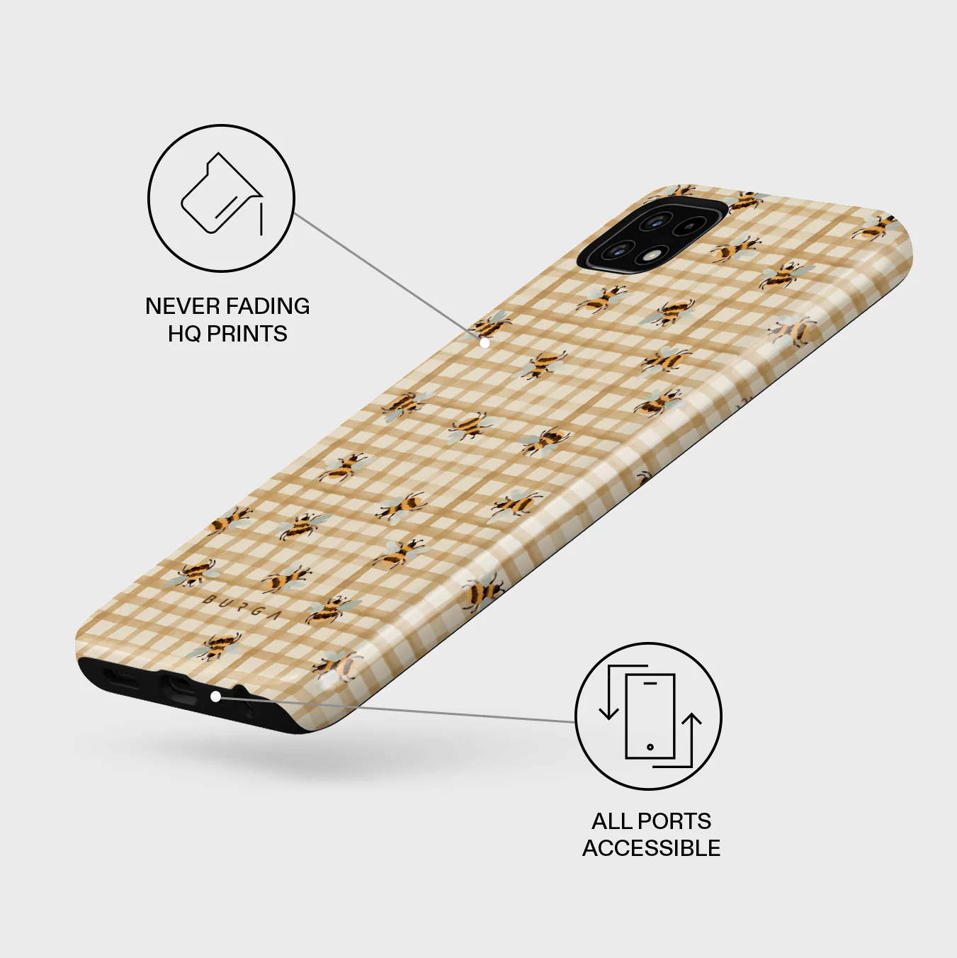 Honeycomb - Samsung Galaxy A22 5G Case - Image 3