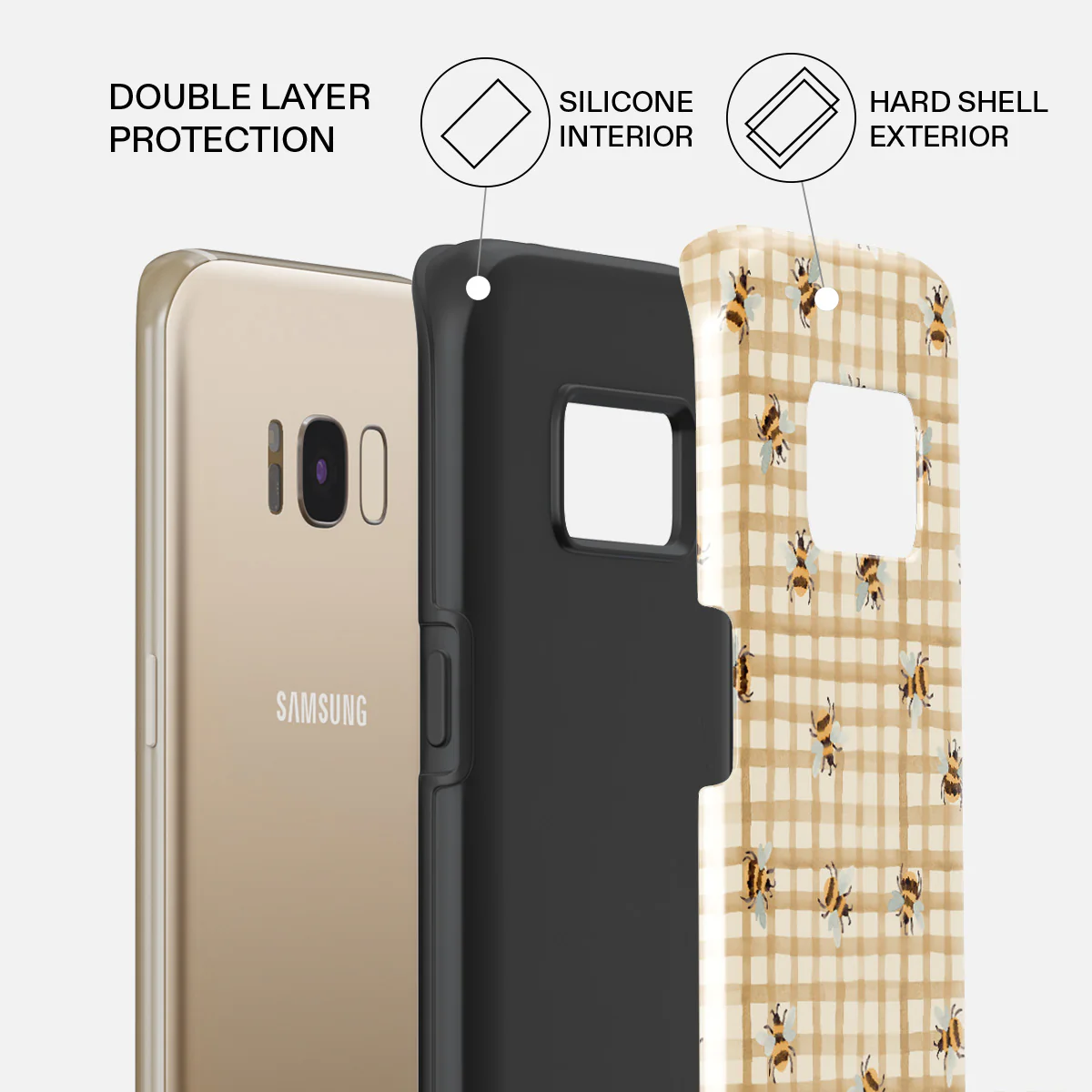 Honeycomb - Samsung Galaxy S8 Case - Image 6