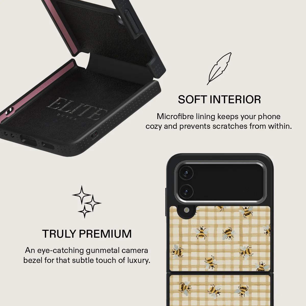 Honeycomb - Samsung Galaxy Z Flip 4 Case - Image 25