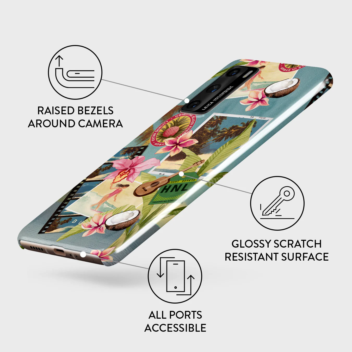 Honolulu - Huawei P40 Case - Image 3