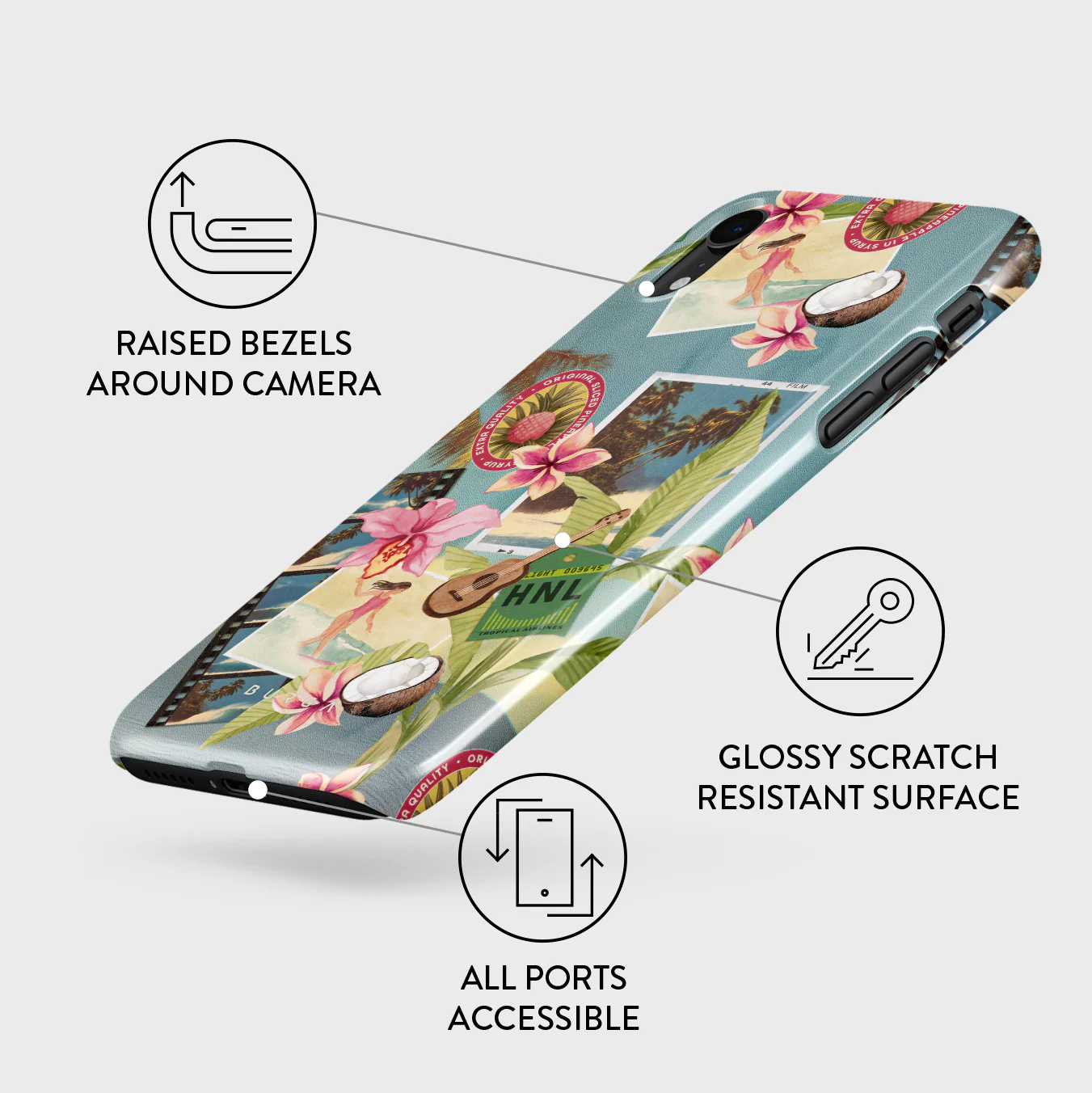 Honolulu - iPhone XR Case - Image 3