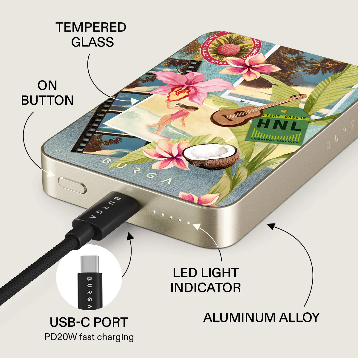 Honolulu - Magnetic Power Bank - Image 25