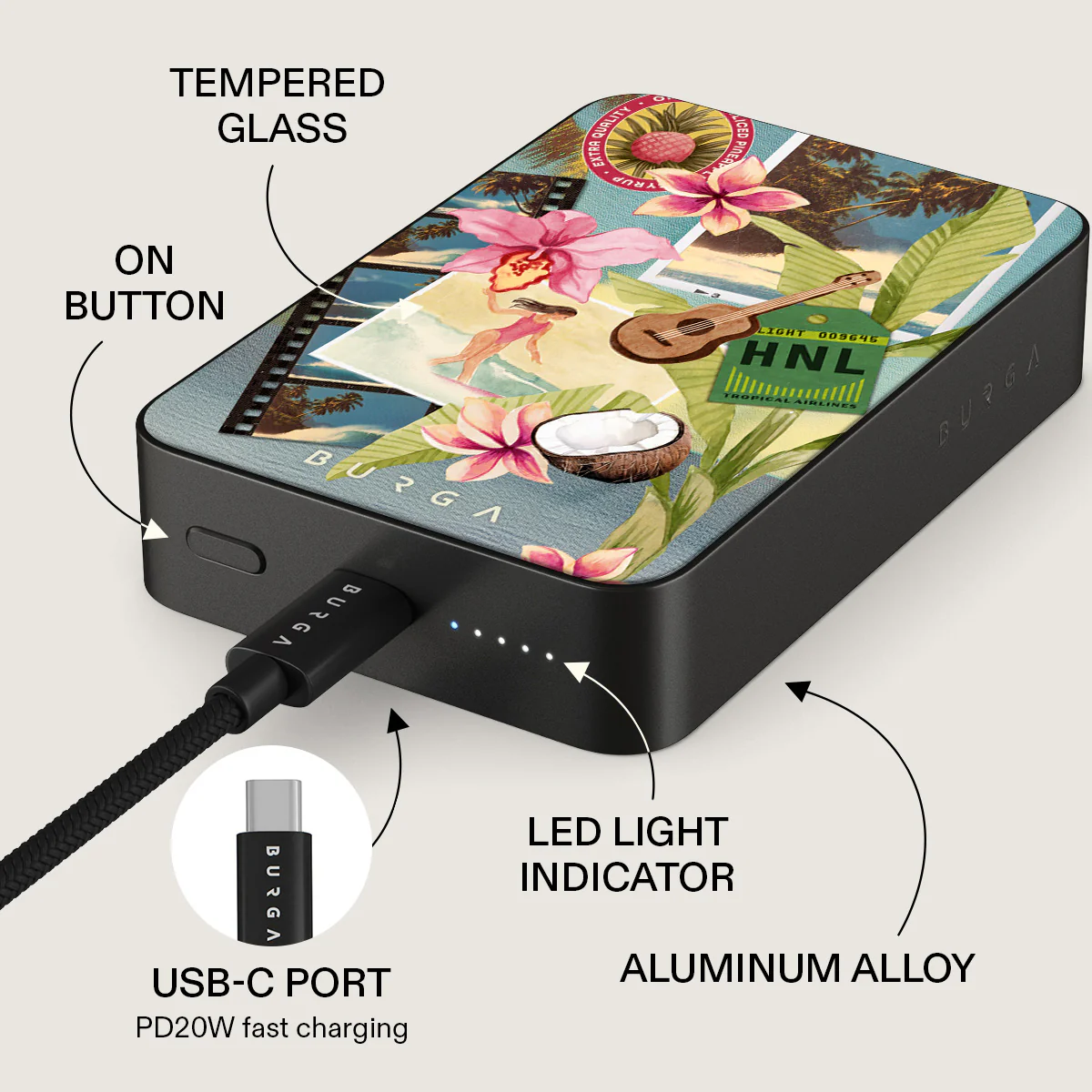 Honolulu - Magnetic Power Bank - Image 35