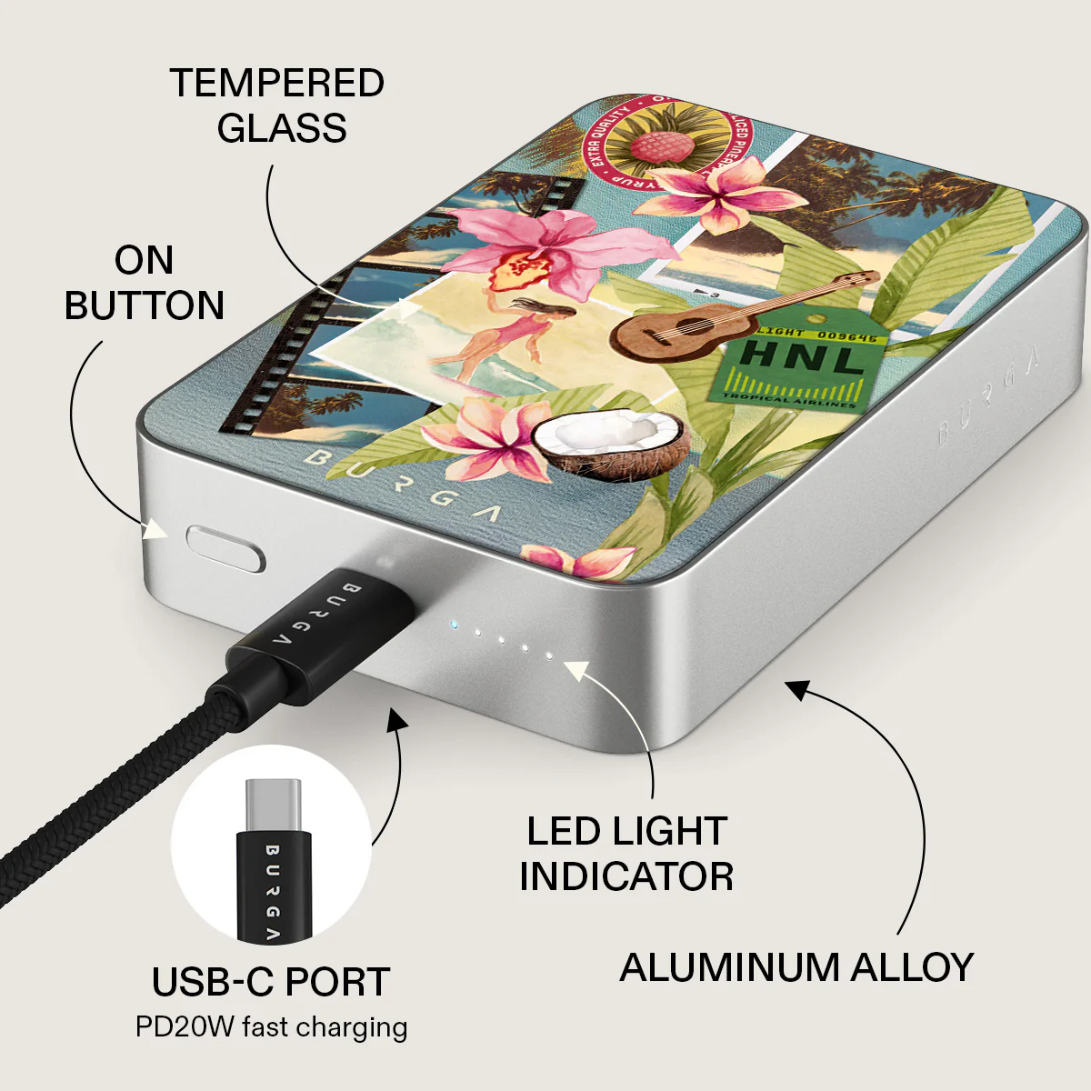 Honolulu - Magnetic Power Bank - Image 45