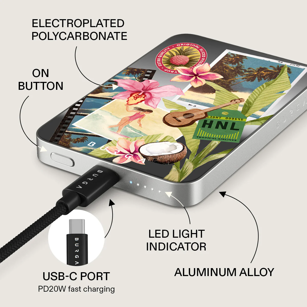 Honolulu - Magnetic Power Bank - Image 60