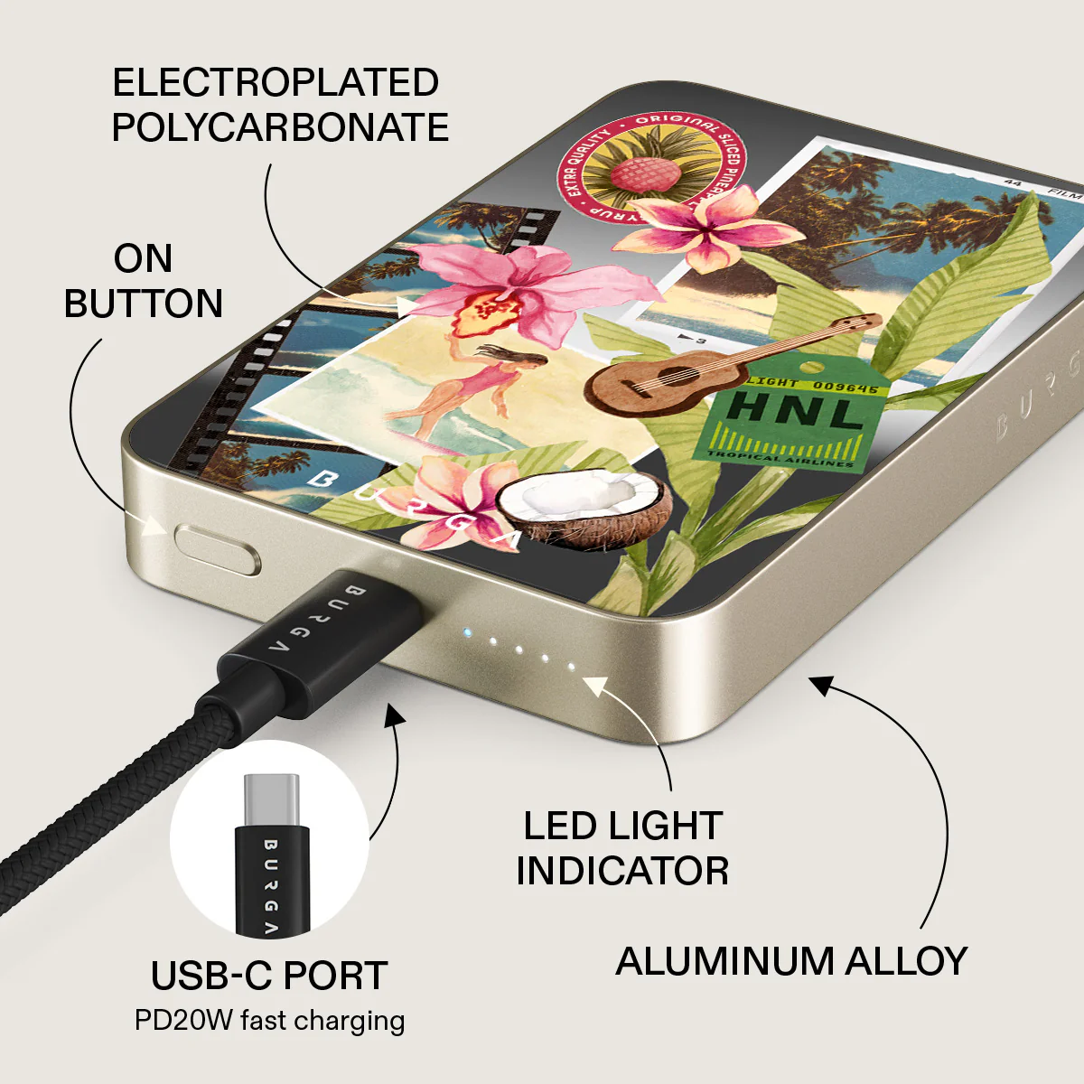 Honolulu - Magnetic Power Bank - Image 70