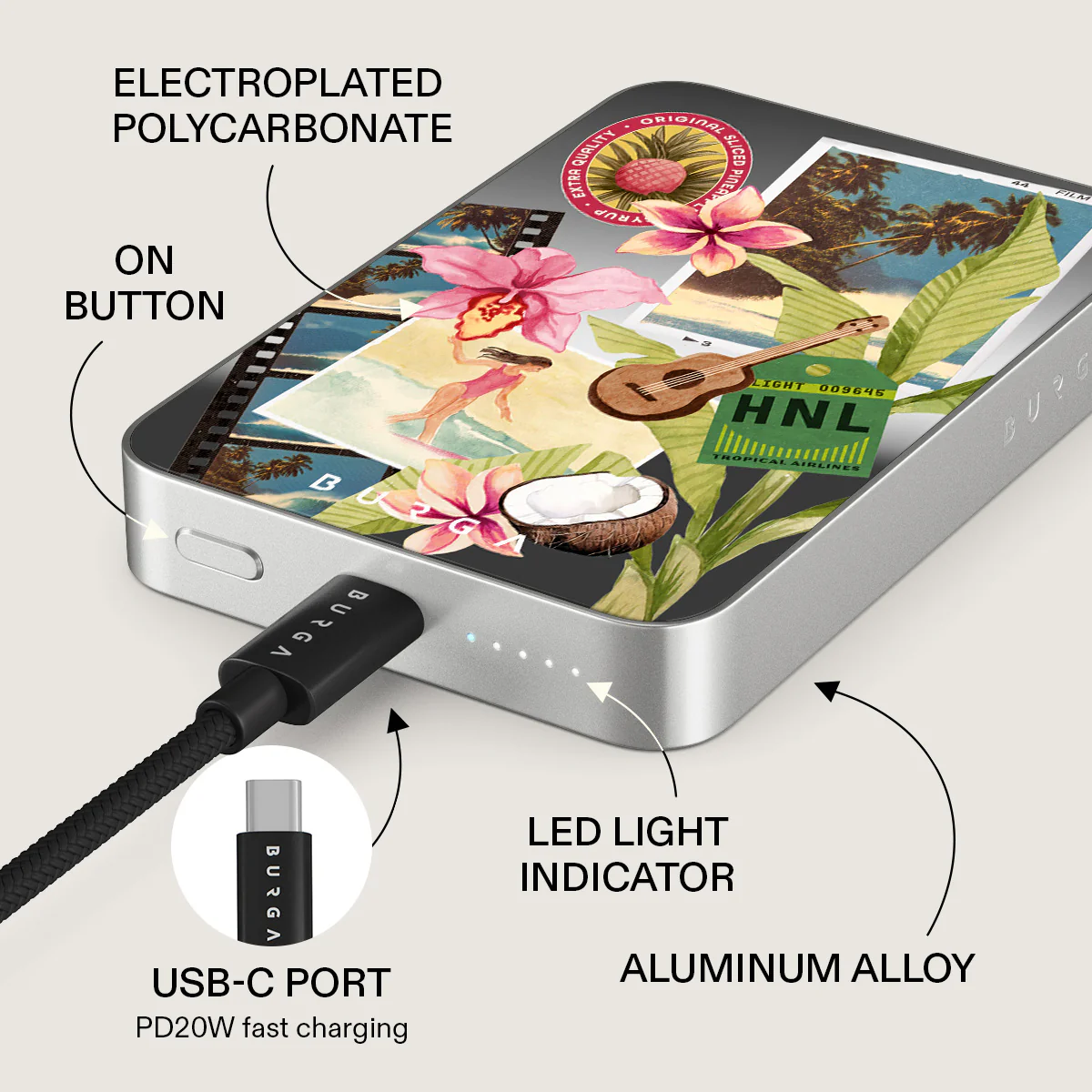 Honolulu - Magnetic Power Bank - Image 75