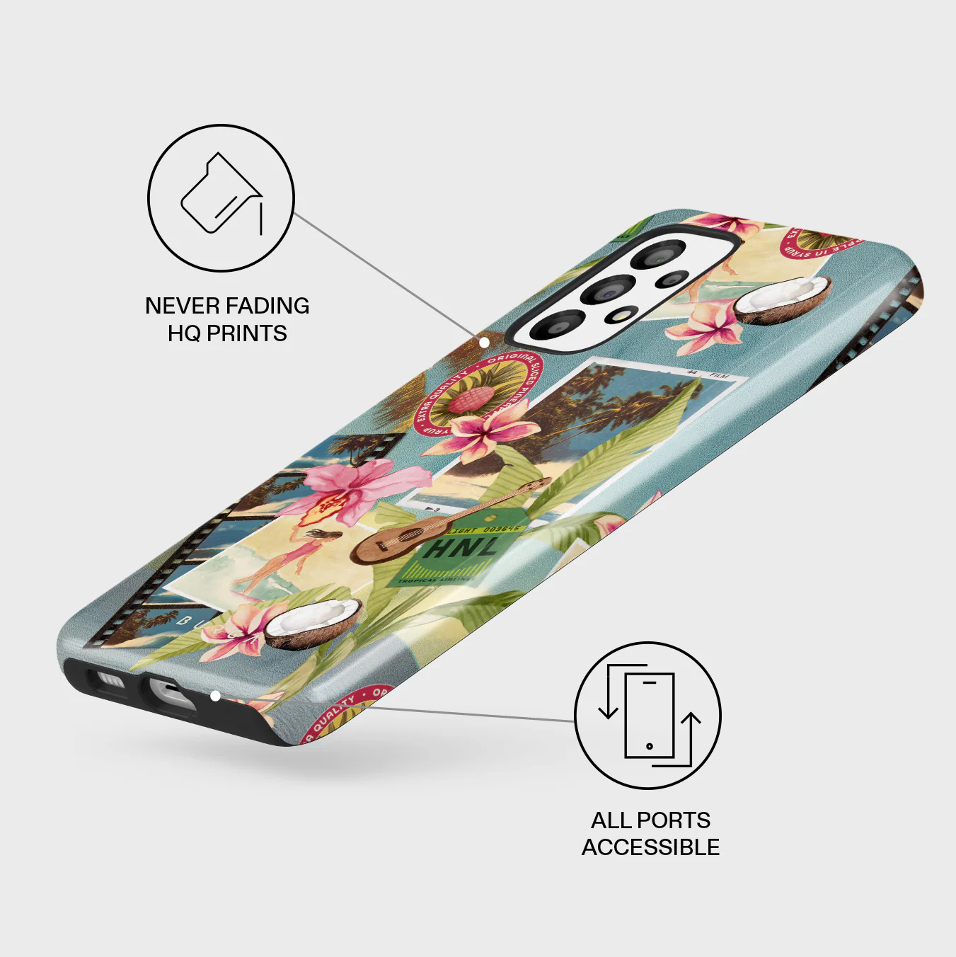 Honolulu - Samsung Galaxy A33 Case - Image 3