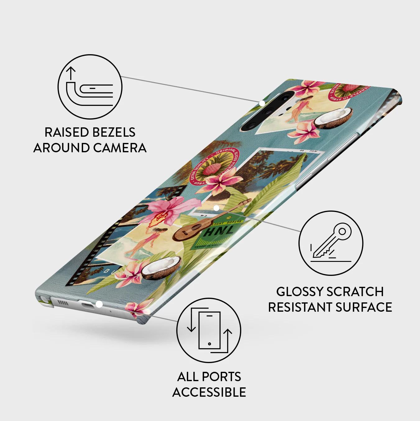 Honolulu - Samsung Galaxy Note 10 Plus Case - Image 3