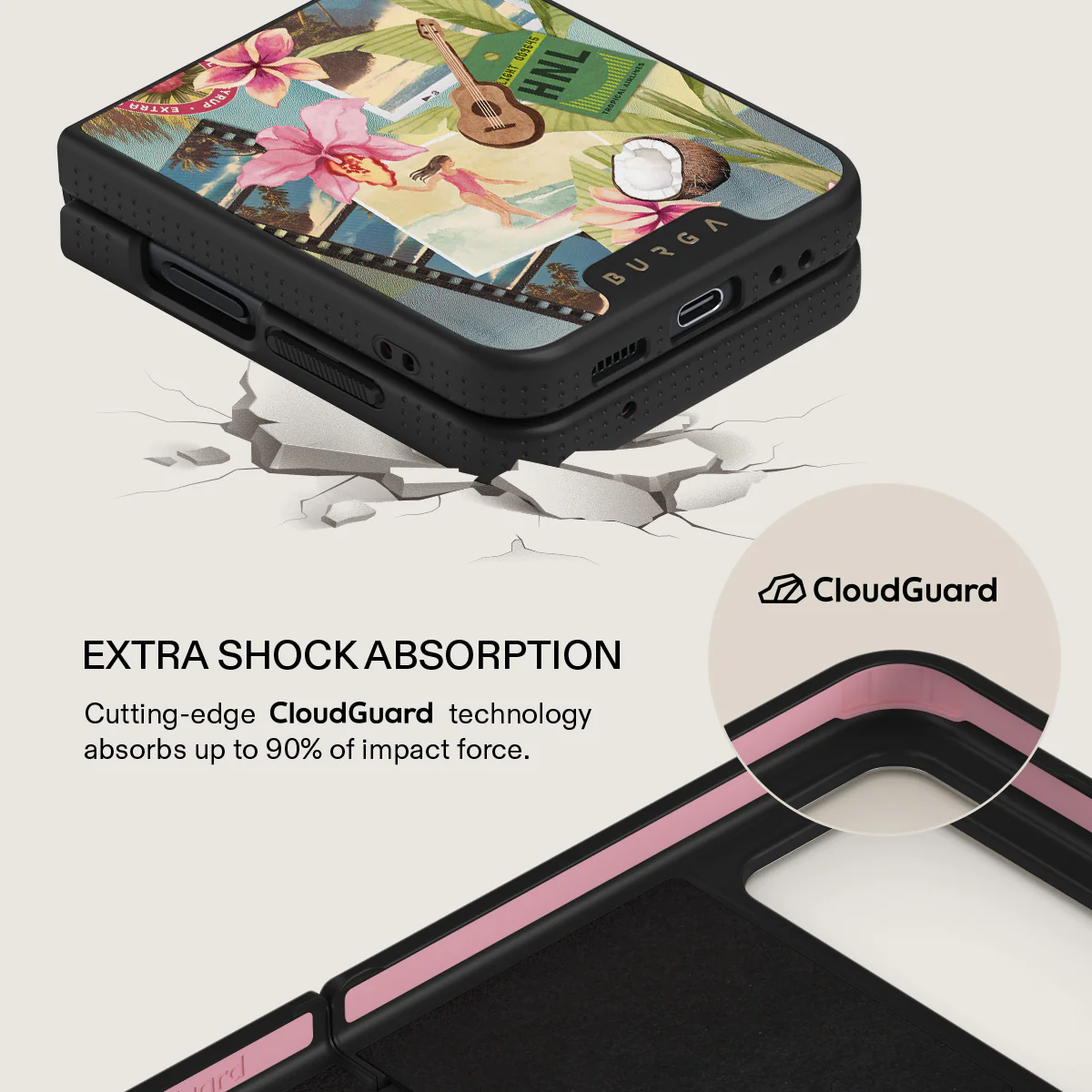 Honolulu - Samsung Galaxy Z Flip 4 Case - Image 16