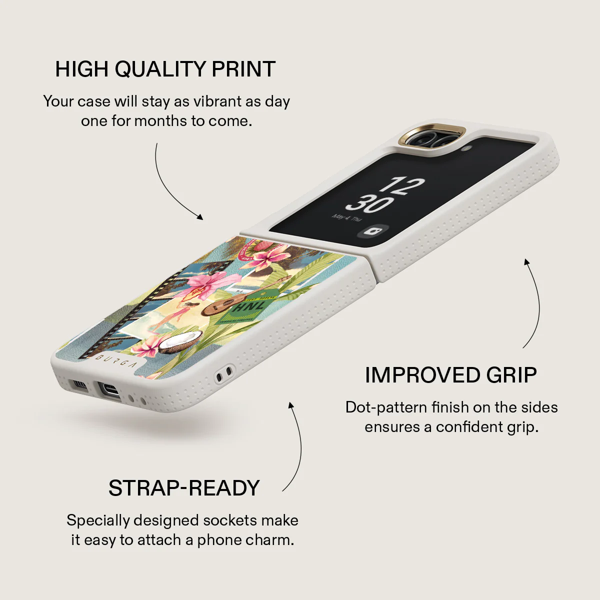 Honolulu - Samsung Galaxy Z Flip 5 Case - Image 26