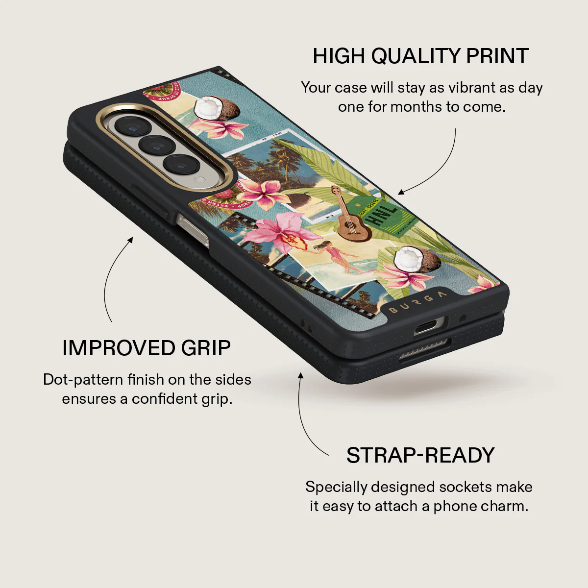 Honolulu - Samsung Galaxy Z Fold 4 Case - Image 10