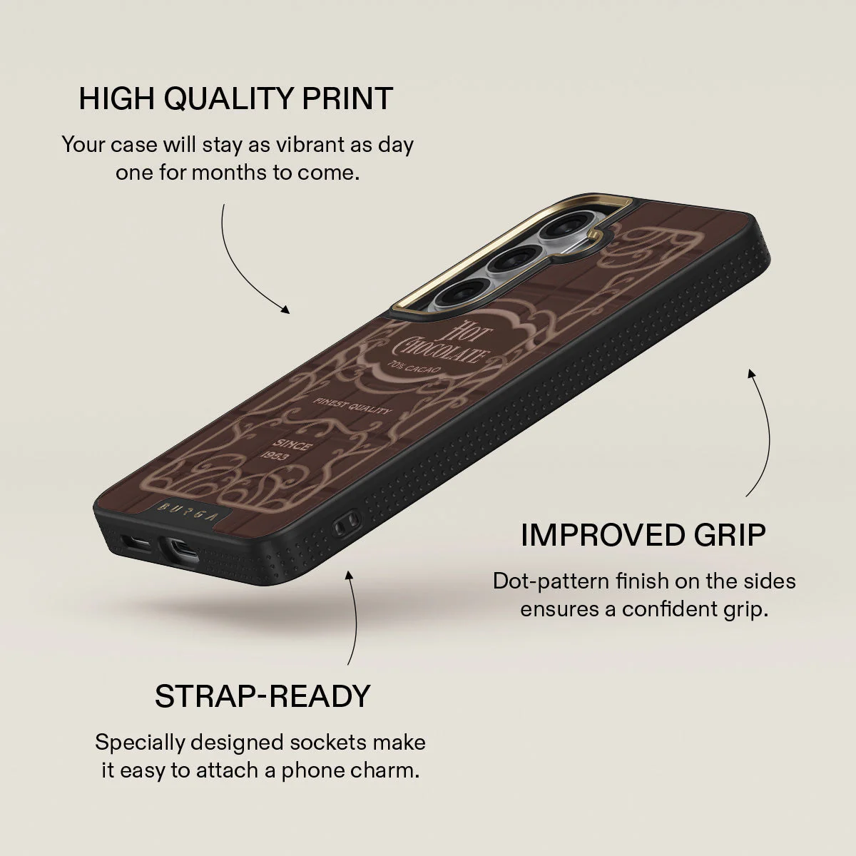 Hot Chocolate - Samsung Galaxy S26 Case - Image 9