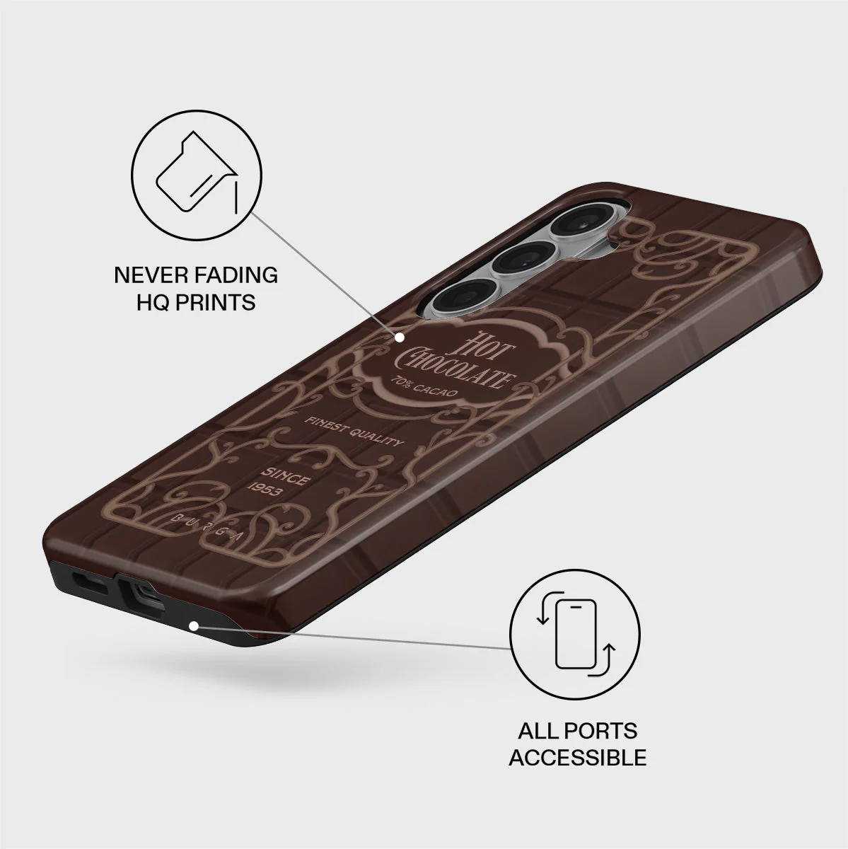 Hot Chocolate - Samsung Galaxy S26 Plus Case - Image 3