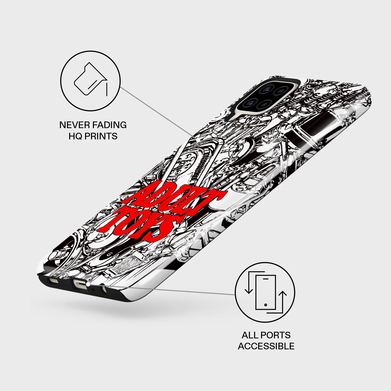 Ignition - Samsung Galaxy A12 4G Case - Image 3