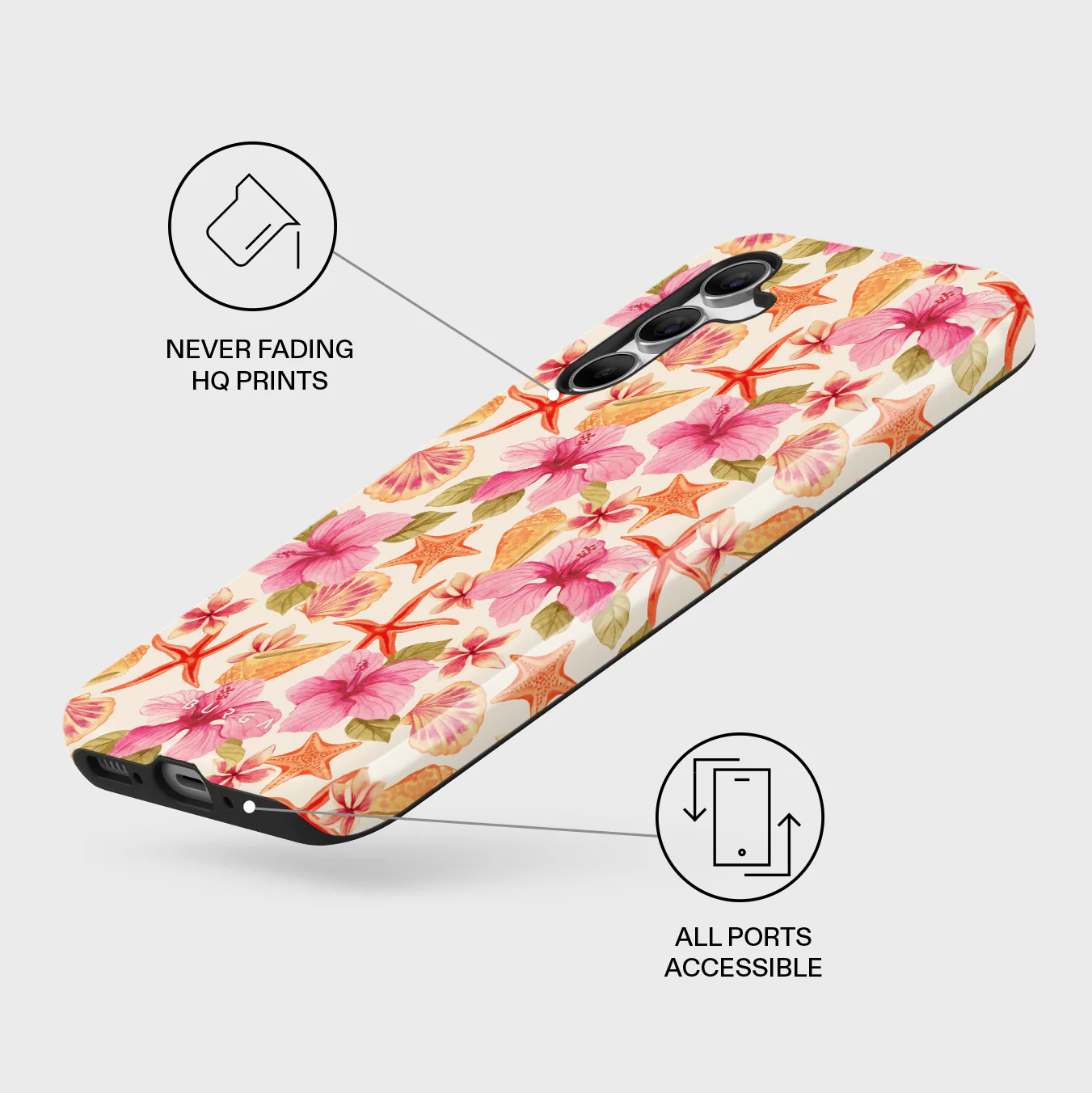 Island Life - Samsung Galaxy A55 Case - Image 3