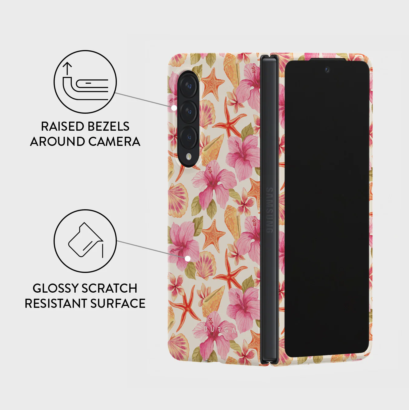Island Life - Samsung Galaxy Z Fold 3 Case - Image 3