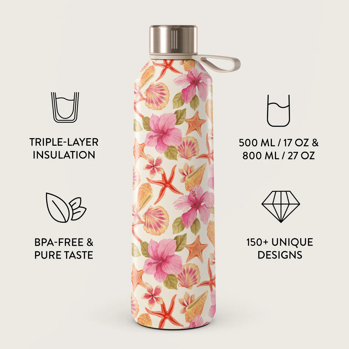 Island Life - Water Bottle - Image 3