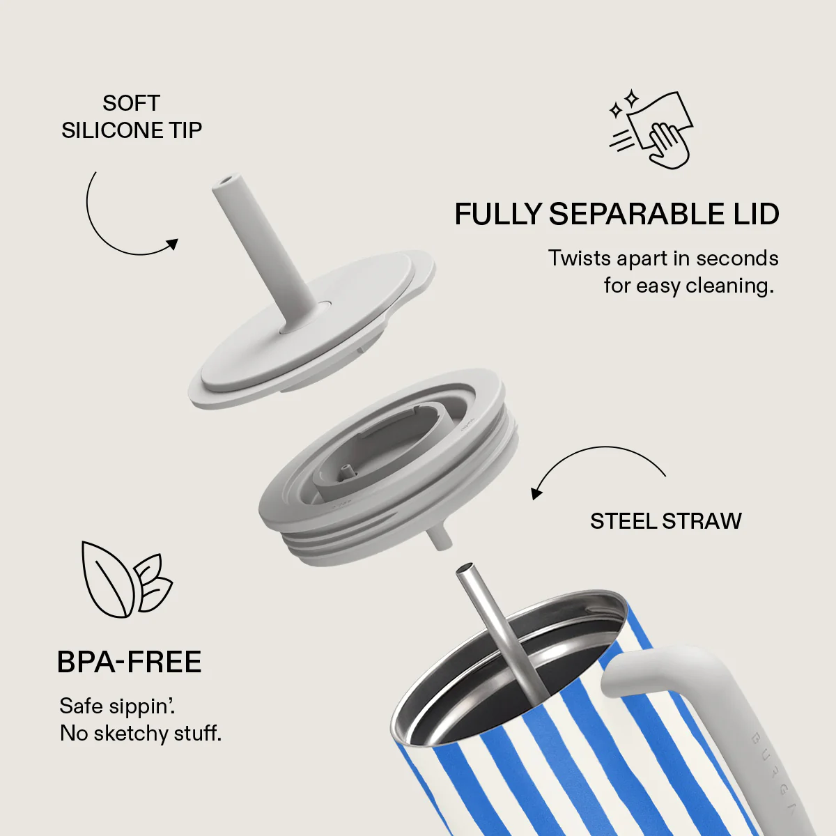 Kafenio - All Day Leakproof Tumbler - Image 6