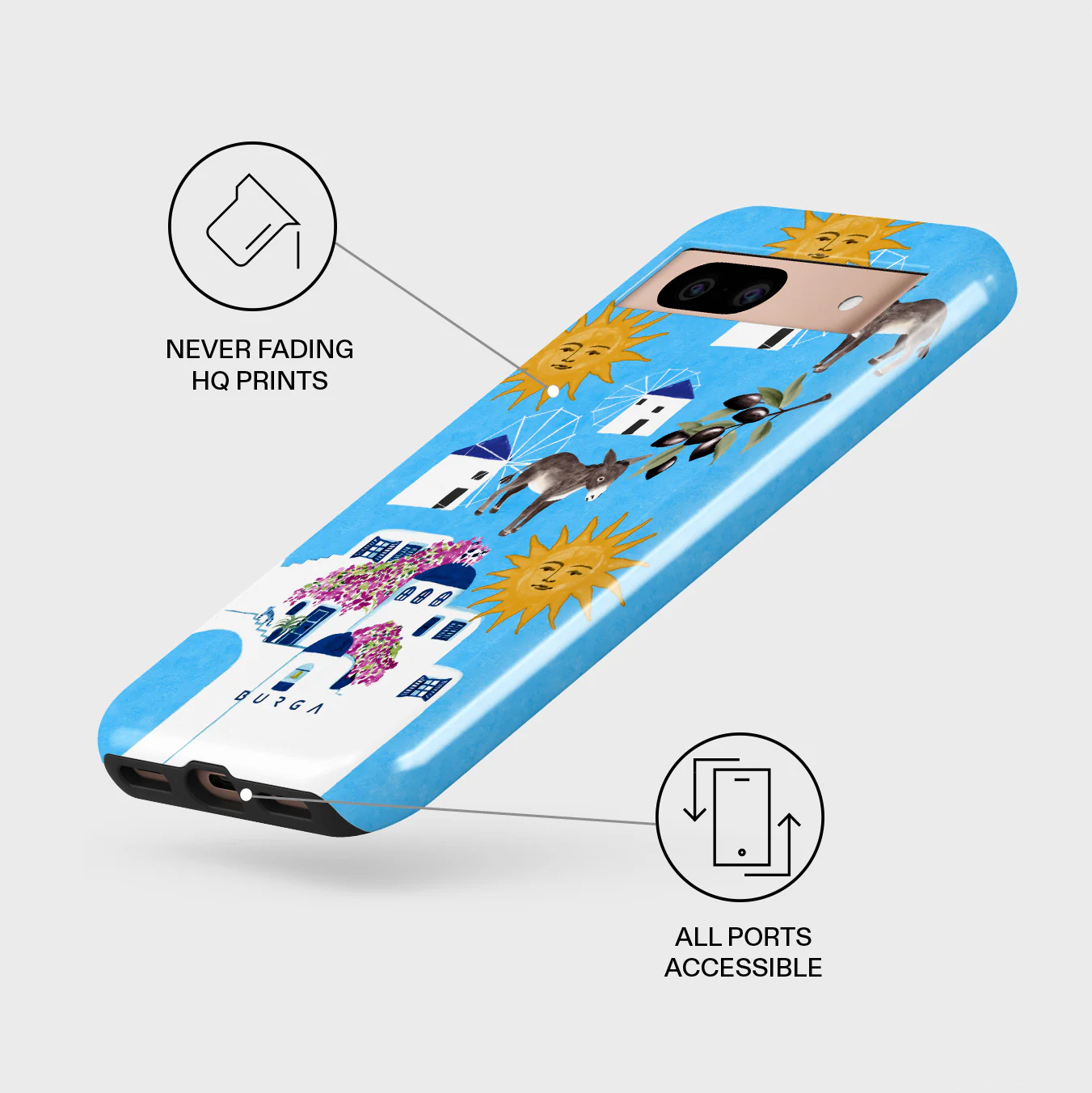 Kalimera - Google Pixel 8a Case - Image 3