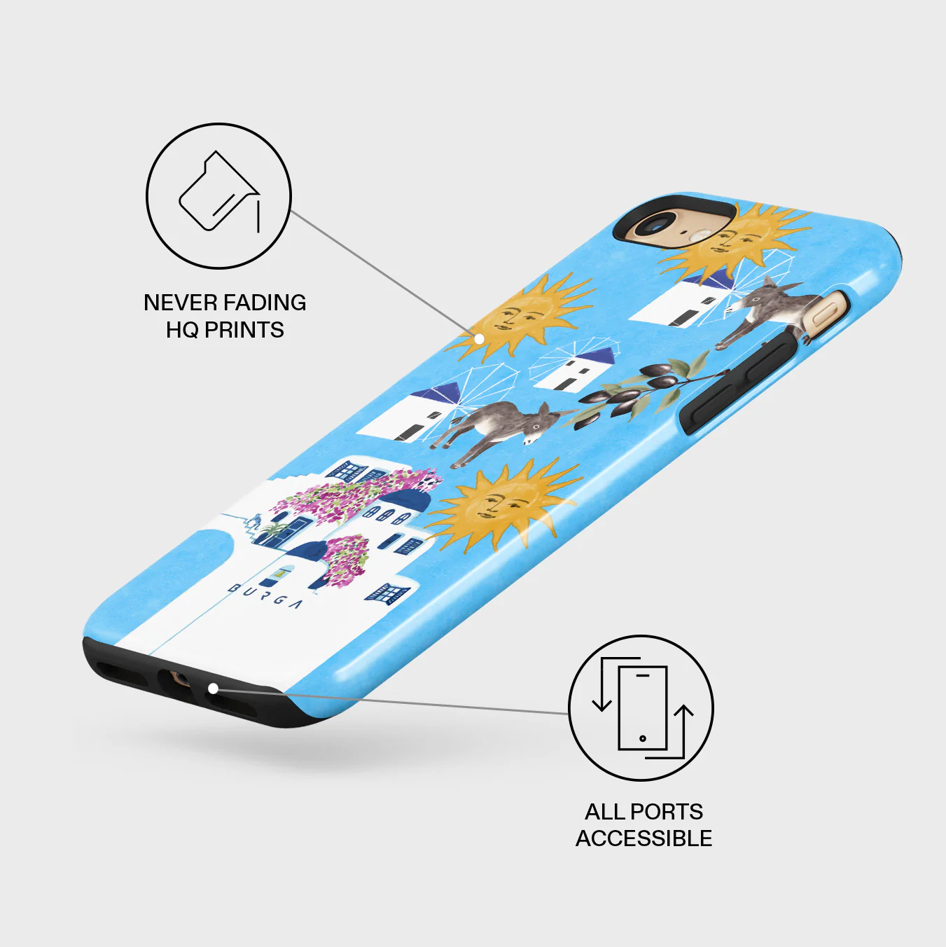 Kalimera - iPhone 7 / iPhone 8 Case - Image 3