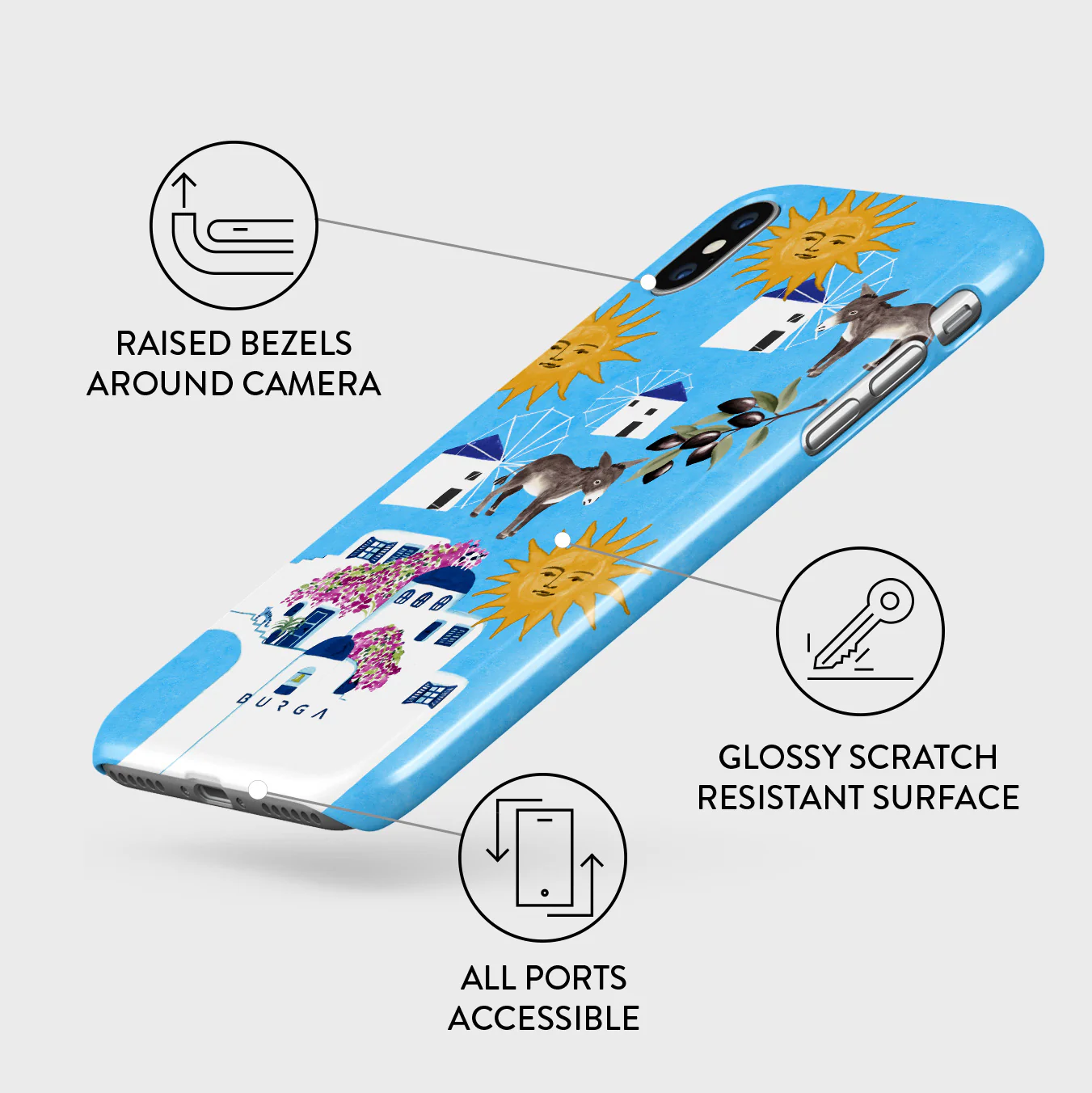 Kalimera - iPhone X / XS Case - Image 3