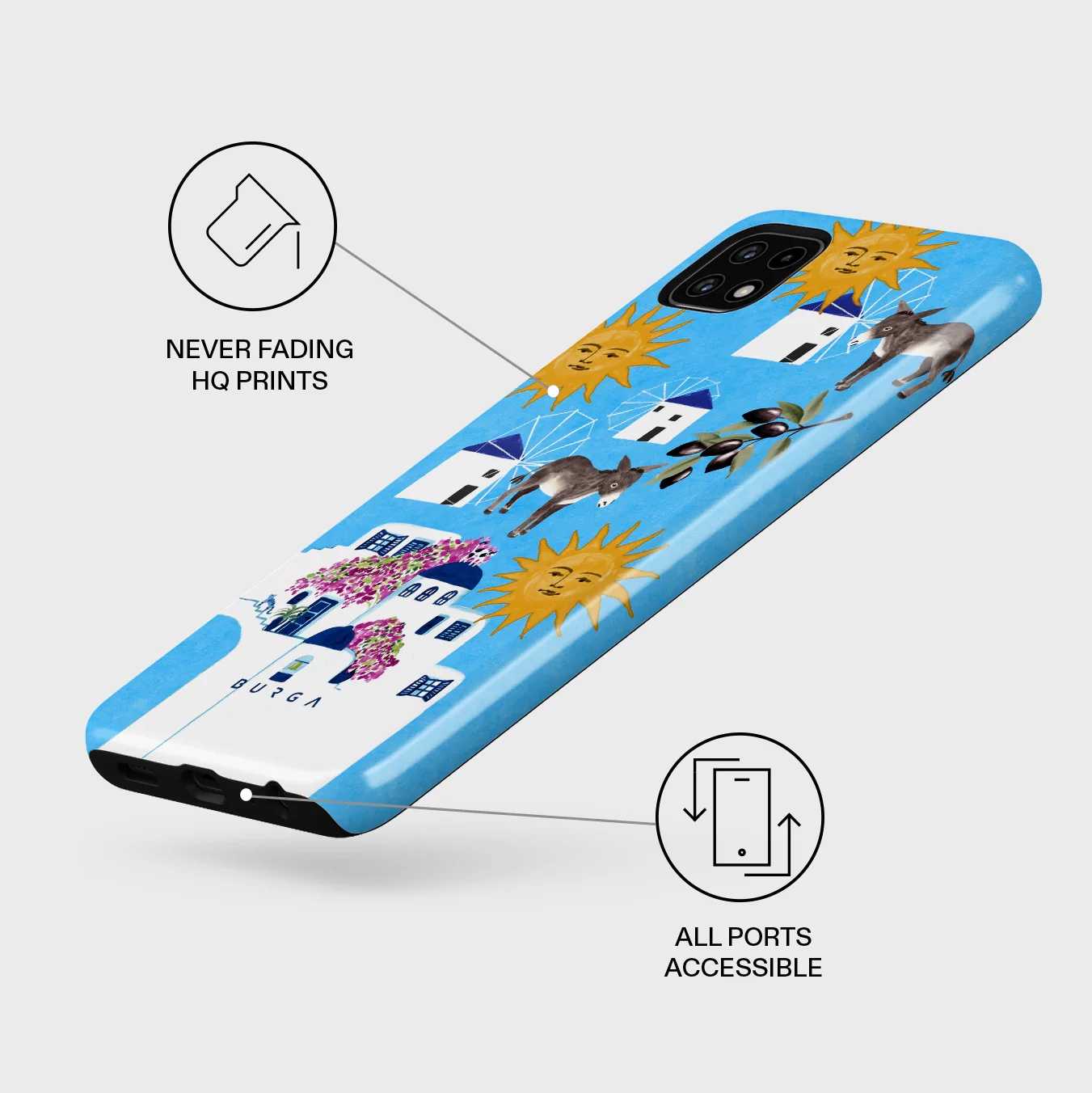 Kalimera - Samsung Galaxy A22 5G Case - Image 3