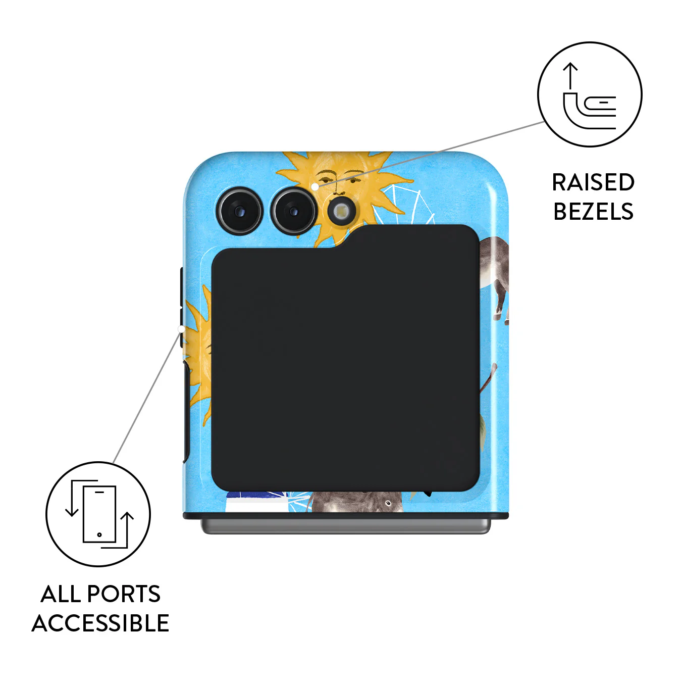 Kalimera - Samsung Galaxy Z Flip 5 Case - Image 3