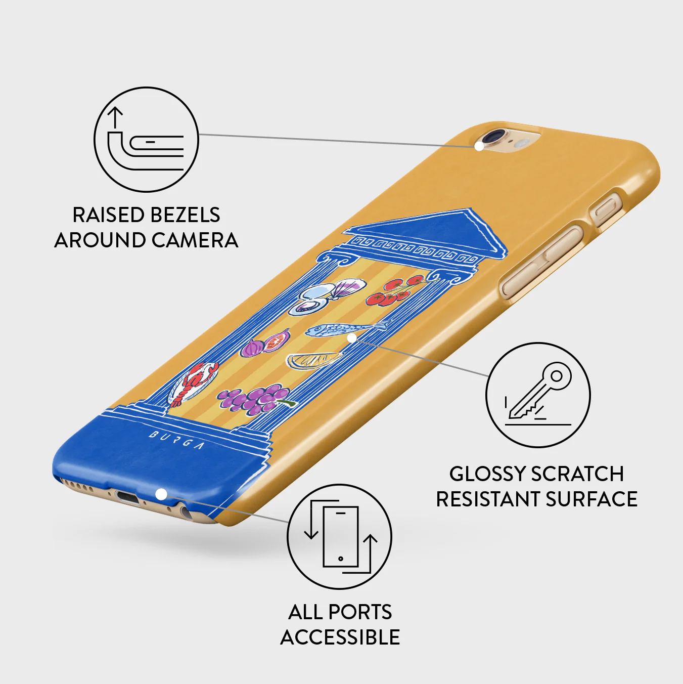 Kefi - iPhone 6 / 6S Case - Image 3